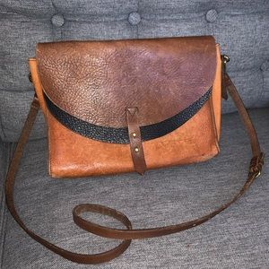 Madewell leather crossbody bag